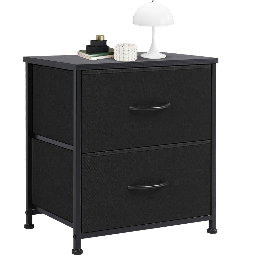 Fabric Nightstand, Bedroom Side Table for Practical Everyday Home Use detail image - detail view 3