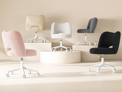 Fabric Office Chair with Adjustable Height for Comfortable Everyday Seating detail image - detail view 19