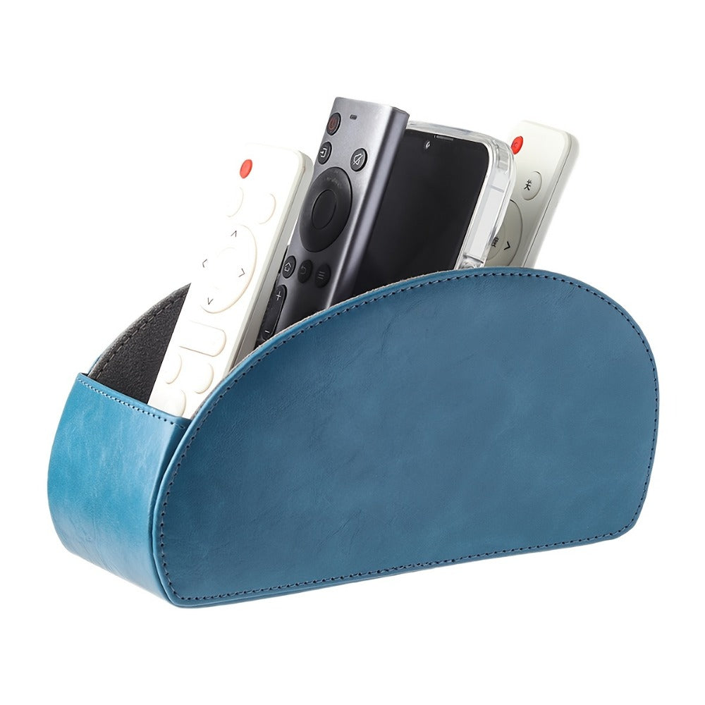 Faux Leather Desktop Organizer with Remote Control and Multiple Color Options detail image - detail view 12
