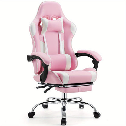 Faux Leather Gaming Chair, High-Back Gaming Seat for Comfortable Everyday Seating detail image - detail view 11