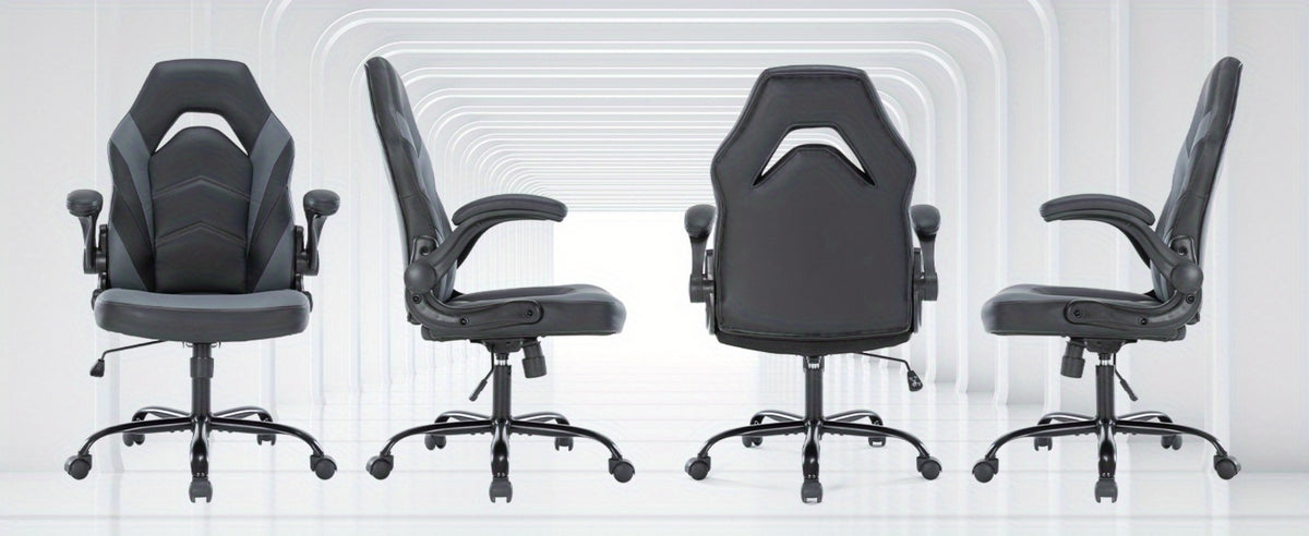 Faux Leather Gaming Chair, High-Back Gaming Seat for Comfortable Everyday Seating detail image - detail view 24