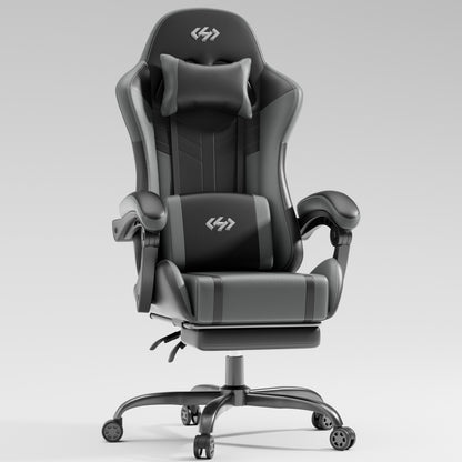Gaming Chair shown in the Black Gray option