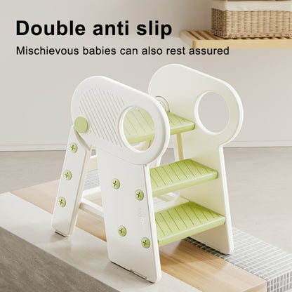 Kids Step Stool for Bathroom Sink Kitchen Counter, Adjustable 3 Step Stool for Toddler Toilet Potty Training Toilet Stool with Handles, Non-Slip Kids Step Ladder Learning Helper Tower