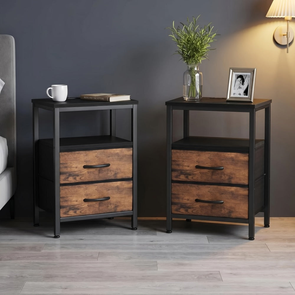 Floating Nightstand with Charging Station, Bedside Table for Bedroom detail image - detail view 7