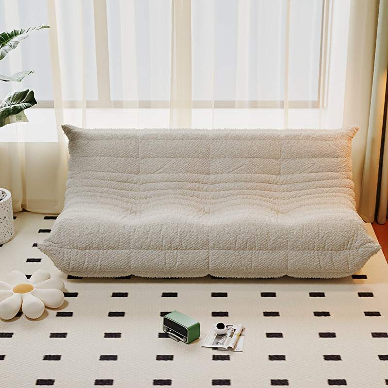 Floor Sofa shown in the White Three Seater option