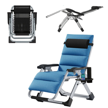 Chaise Lounge Chair shown in the Sky Blue option