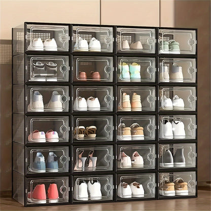 Shoe Box shown in the Black, 24pcs option