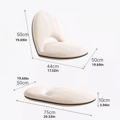 Foldable Floor Chair for Comfortable Everyday Seating in Living Room detail image - detail view 11