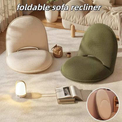 Floor Chair, Foldable Floor Sofa Recliner with 5 Adjustable Levels, Ergonomic Lazy Sofa shown in the main product view