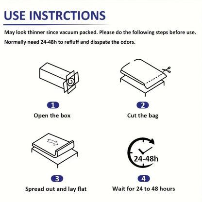 Foldable Floor Mattress, Foldable Sleeping Mat for Bedroom Comfort and Support detail image - detail view 12