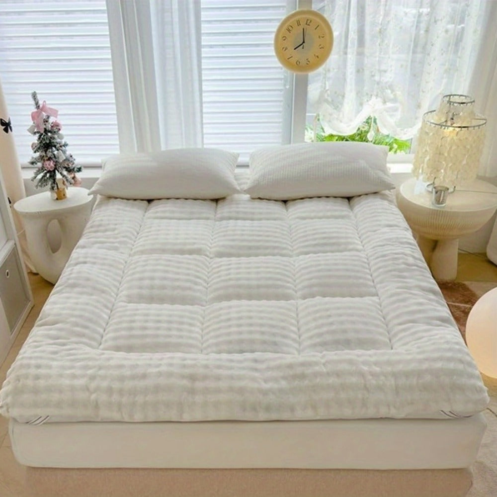 Foldable Floor Mattress, Japanese Futon Mat for Bedroom Comfort and Support detail image - detail view 4
