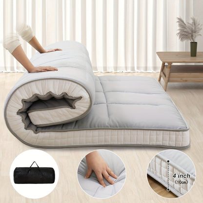 Floor Mattress, Foldable Portable Memory Foam Roll-Up Sleeping Mat with Carrying Bag & shown in the main product view