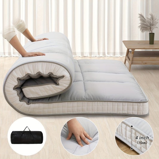 Floor Mattress, Foldable Portable Memory Foam Roll-Up Sleeping Mat with Carrying Bag & shown in the main product view