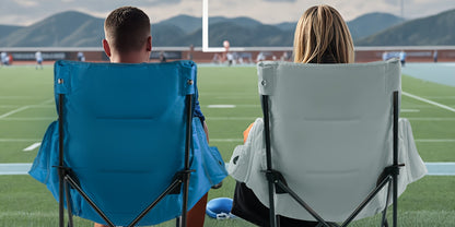 Foldable Heavy-Duty Camping Chair with Cup Holder and Storage Pocket for Patio detail image - detail view 13