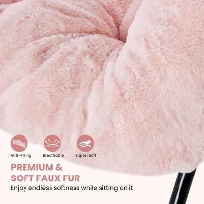 Foldable Leisure Chair with Padded Seat for Comfortable Everyday Seating in Bedroom detail image - detail view 7