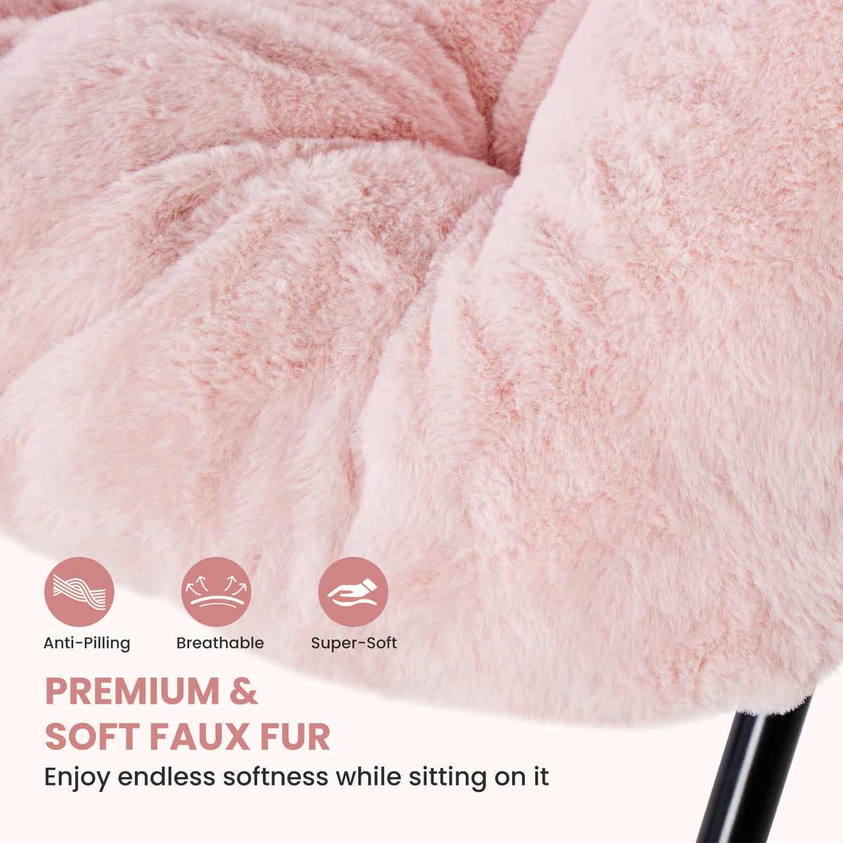 Foldable Lounge Chair with Multiple Color Options for Bedroom detail image - detail view 10