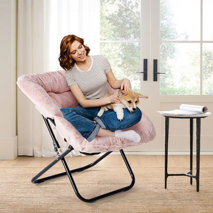 Foldable Lounge Chair with Multiple Color Options for Bedroom detail image - detail view 13
