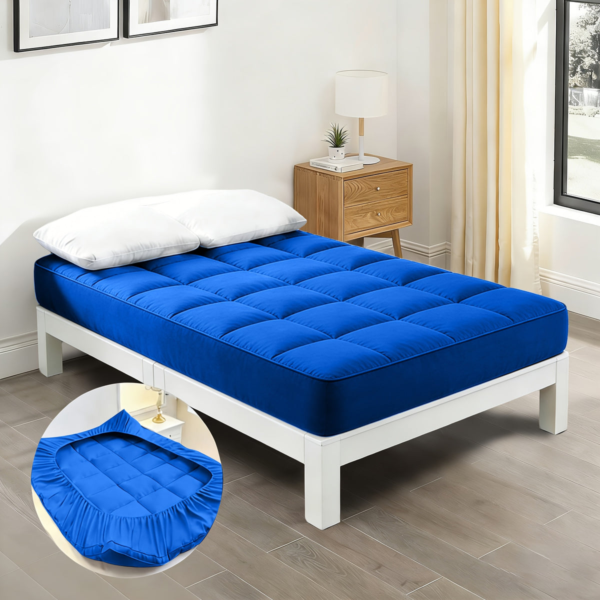 Mattress Toppers shown in the Color4, Twin option