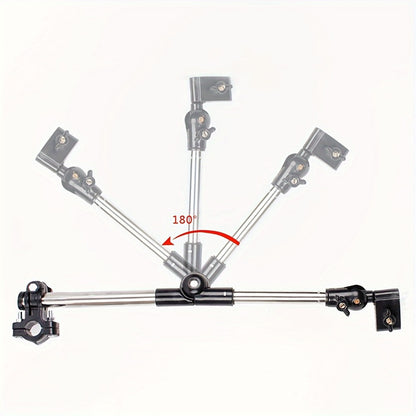 Foldable Metal Umbrella Stand with Tool-Free Assembly for Patio detail image - detail view 10