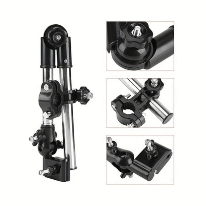Foldable Metal Umbrella Stand with Tool-Free Assembly for Patio detail image - detail view 13