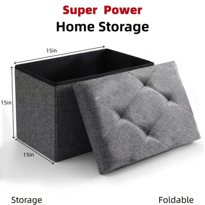 Ottoman shown in the Medium option