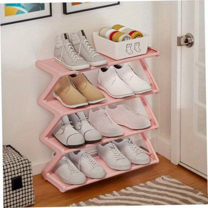 Foldable Shoe Rack with Large-Capacity Storage for Organized Everyday Storage detail image - detail view 17