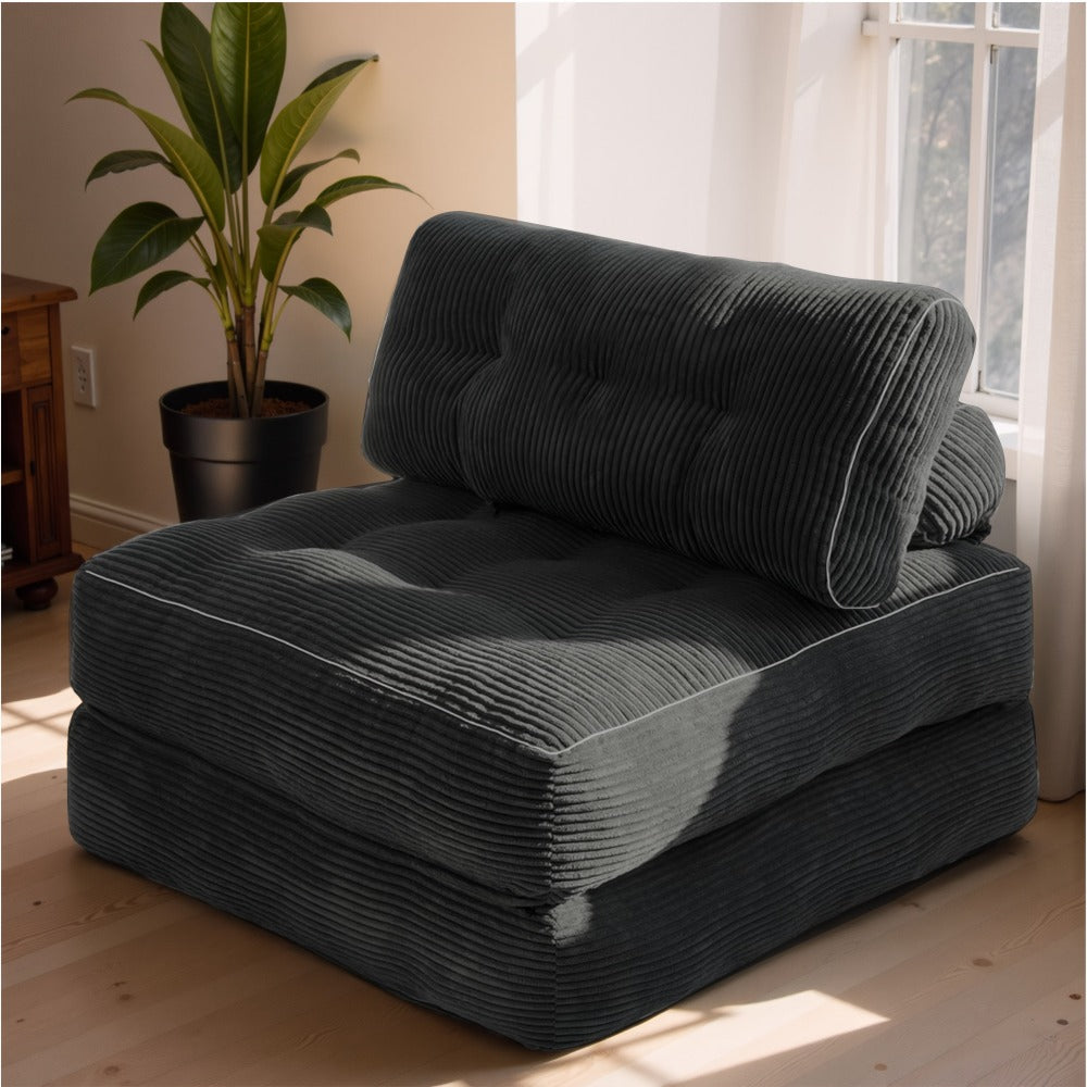 Foldable Sofa Bed with Fold-Out Lounger for Comfortable Everyday Seating detail image - detail view 6