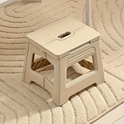 Foldable Step Stools And Footstools with Non-Slip Base and Adjustable Height detail image - detail view 5