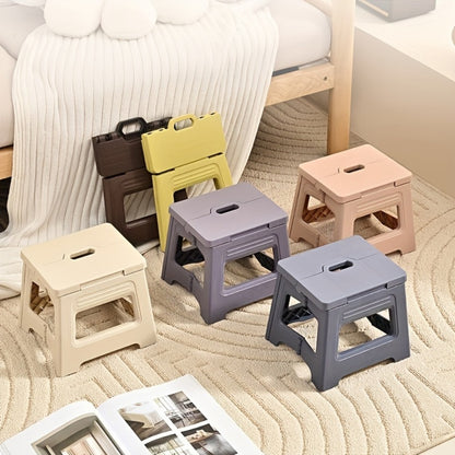 Foldable Step Stools And Footstools with Non-Slip Base and Adjustable Height detail image - detail view 8