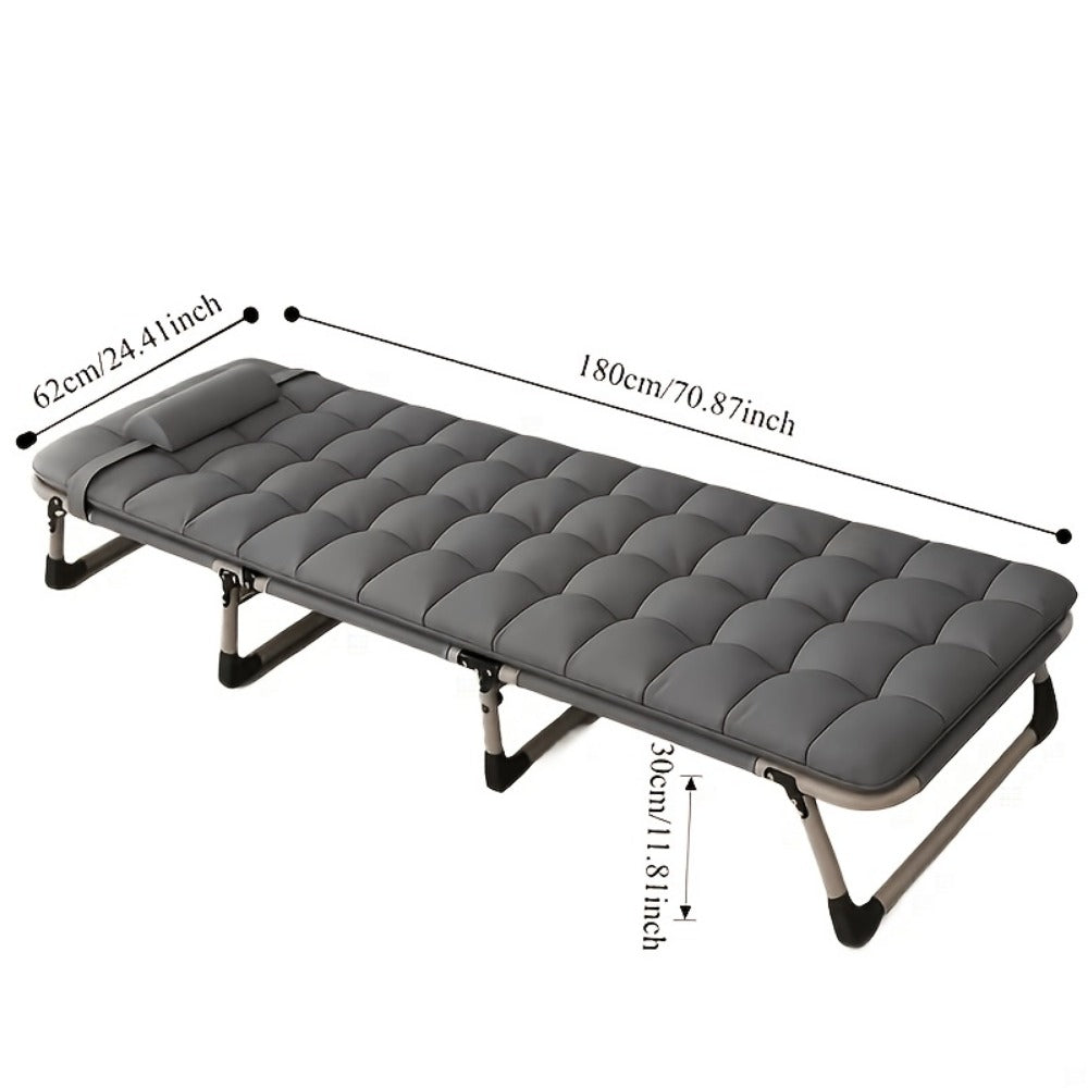 Folding Lounge Chair for Comfortable Everyday Seating in Home Office detail image - detail view 4