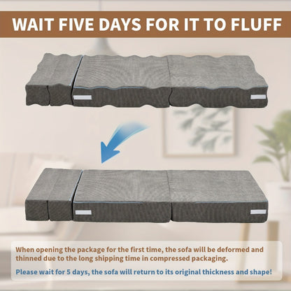 Folding Mattress with Memory Foam for Bedroom Comfort and Support detail image - detail view 11