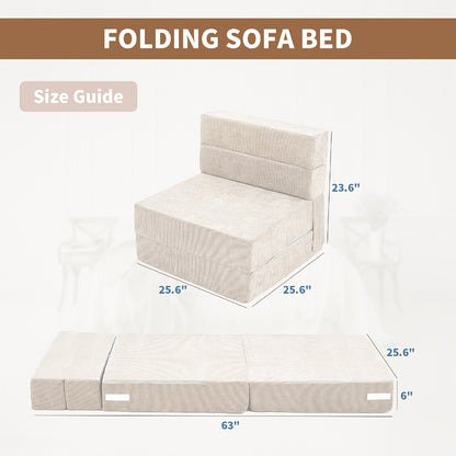 Folding Mattress with Memory Foam for Bedroom Comfort and Support detail image - detail view 8