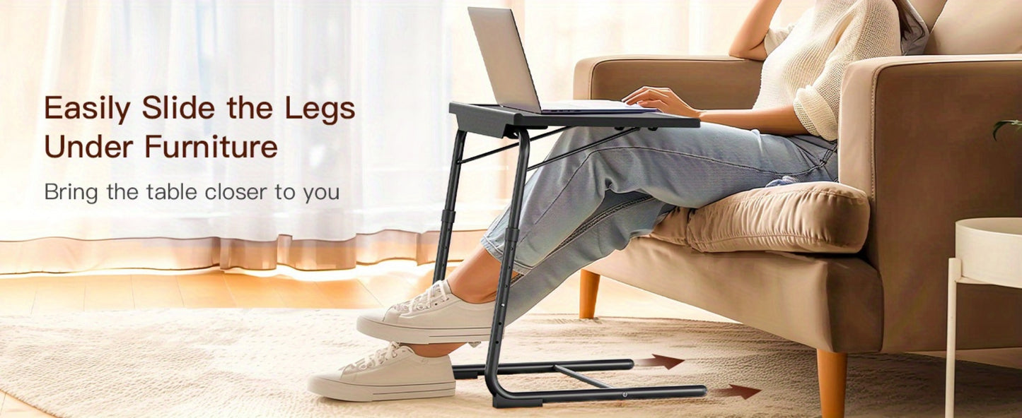 Folding Tray Table with Adjustable Height for Work, Display, and Everyday Use detail image - detail view 17