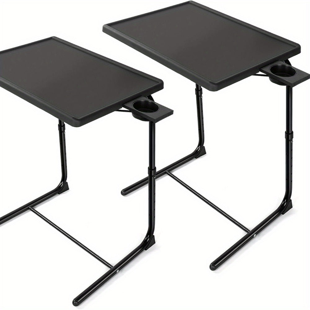 Folding Tray Table with Adjustable Height for Work, Display, and Everyday Use detail image