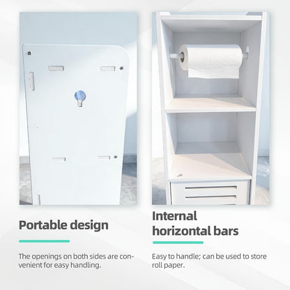 Freestanding Bathroom Storage Cabinet, Home Storage Cupboard detail image - detail view 10