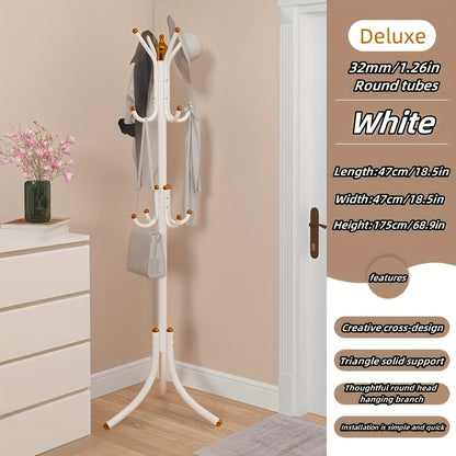 Coat Rack shown in the White option