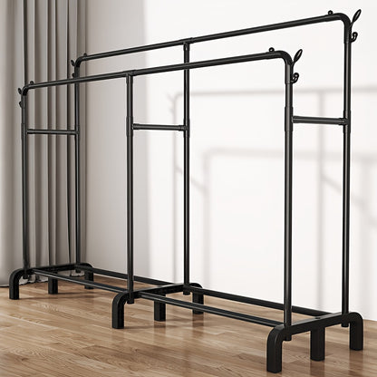 Garment Rack shown in the Double-row large-capacity upgrade and reinforcement option