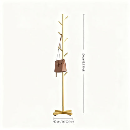 Freestanding Metal Coat Stand for Practical Everyday Home Use in Entryway detail image - detail view 3