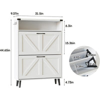 White 2-Drawers