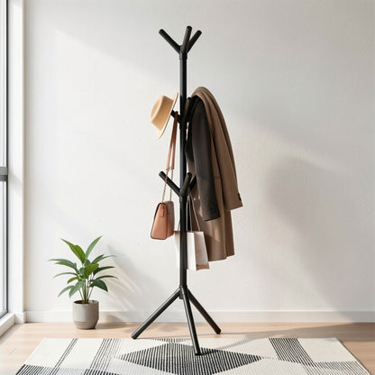 Freestanding Space-Saving Coat Rack for Entryway and Living Room detail image - detail view 7