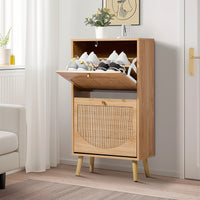 Natural wood 2-Door