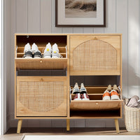 Natural wood 4-Door