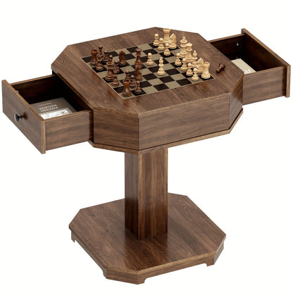 Game Tables And Accent Tables with Storage Drawers and Side Table for Living Room detail image - detail view 11