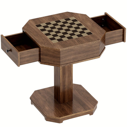 Game Tables And Accent Tables with Storage Drawers and Side Table for Living Room detail image - detail view 3