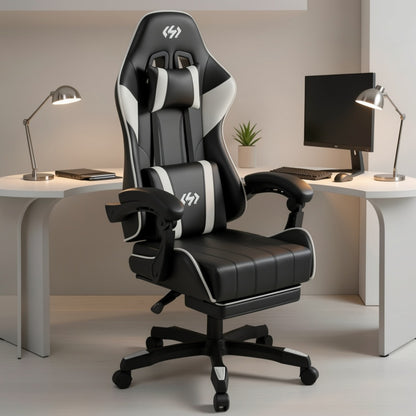 Gaming Chair with Footrest for Comfortable Everyday Seating in Home Office detail image - detail view 10
