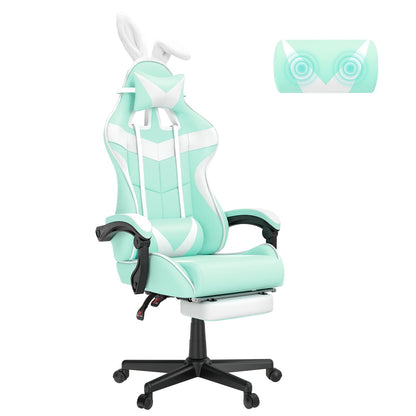 Gaming Chair shown in the Light Green option