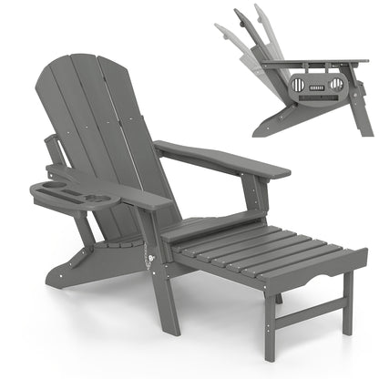 Adirondack Chair shown in the Grey, 1pc option