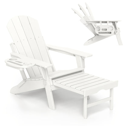 Adirondack Chair shown in the White, 1pc option