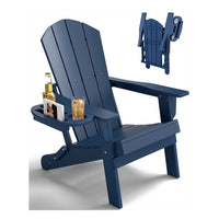 Without Footrest - Navy Blue