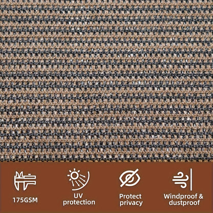 HDPE Outdoor Patio Roller Shade with UV Protection and Tool-Free Assembly detail image - detail view 5